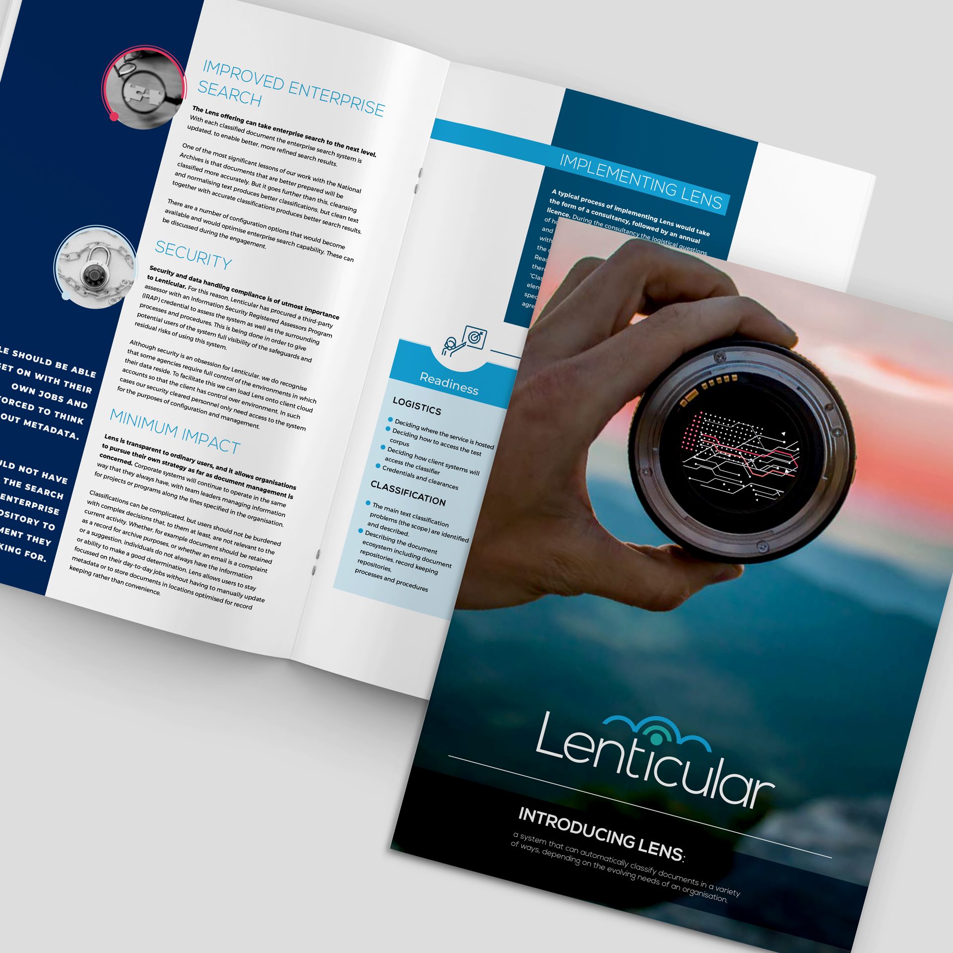 Lenticular Product Booklet